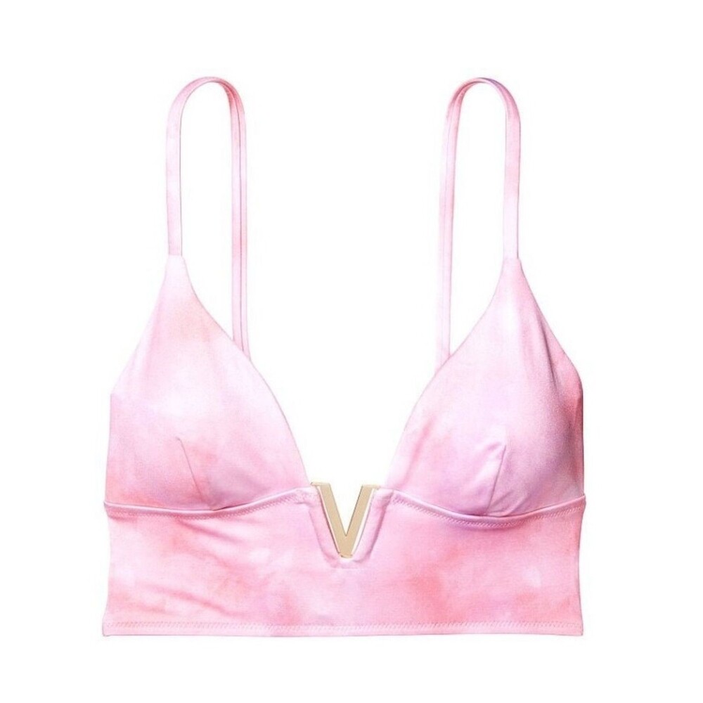 Victoria's Secret Pink V-Trim Bralette Bikini top